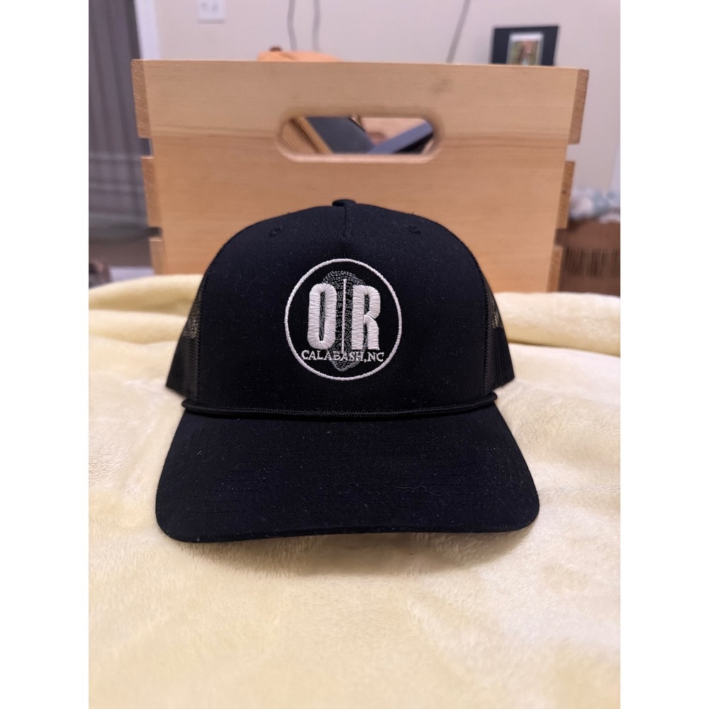 Richardson 112FPR Trucker Hat Black OR Calabash NC Snapback Rope Cap Mesh Back